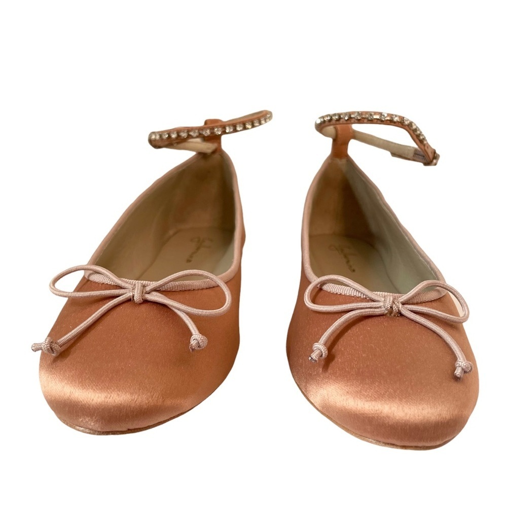 Anthropologie | Guilhermina Embellished Velvet Ballet Flats - Picture 4 of 11